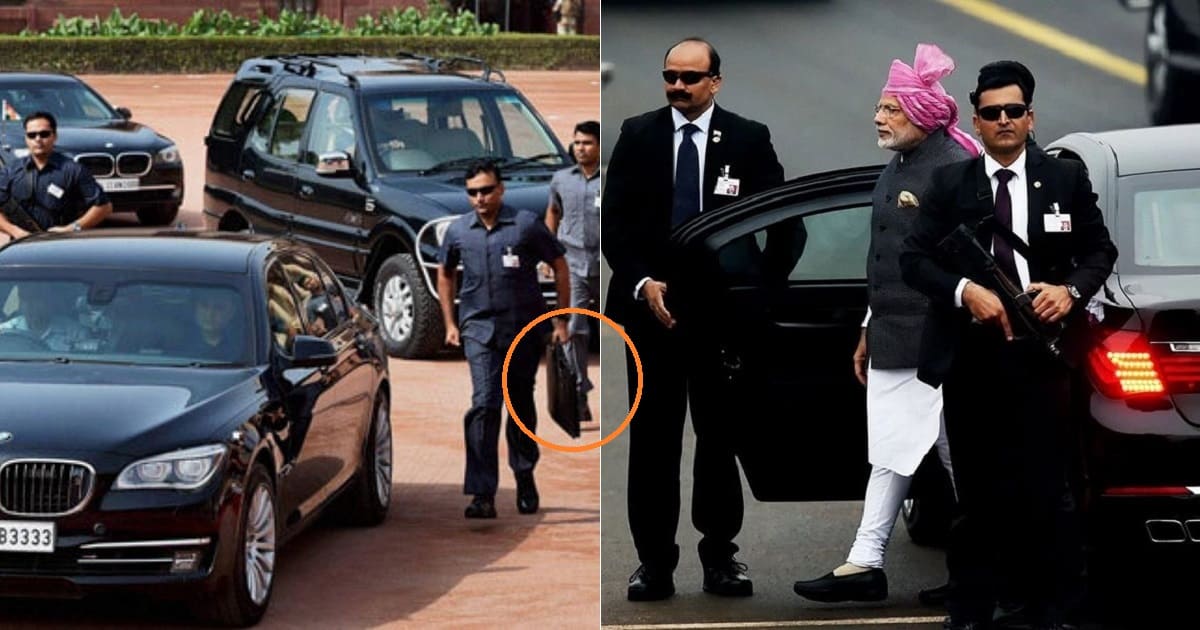 FYI] Secret Of The Briefcase That The Bodyguard Of PM Modi Carries