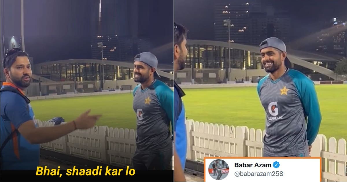 Rohit Sharma Asks Babar Azam To Get Married