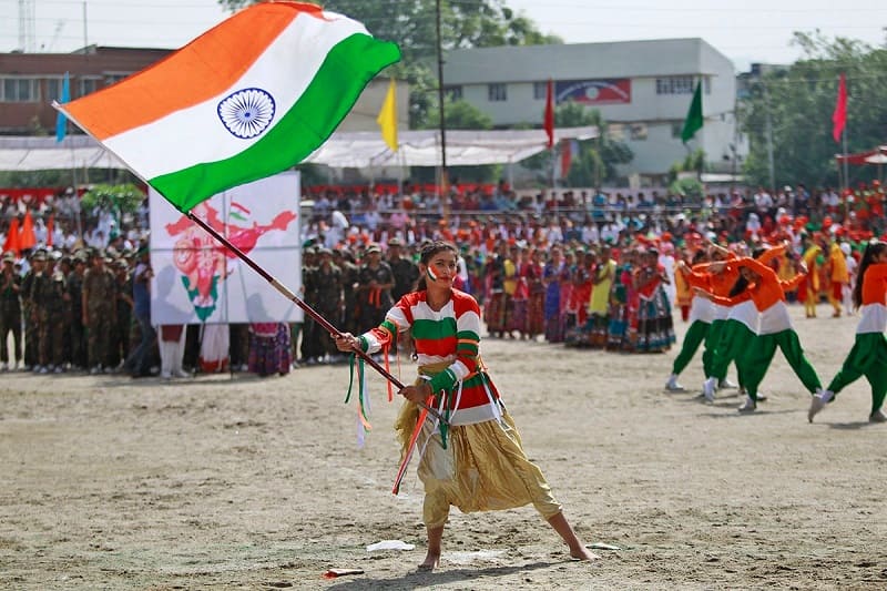 independence day celebration india