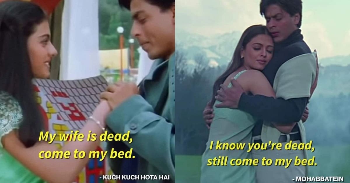These Hilarious One Liners Explaining The Plots Of SRK Films Have Gone Viral