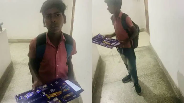 zomato 14 year old delivery boy
