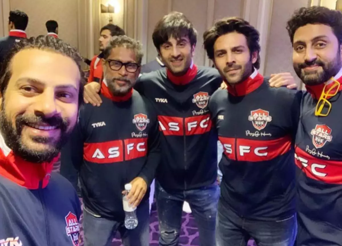 All Stars Football Club kartik aaryan