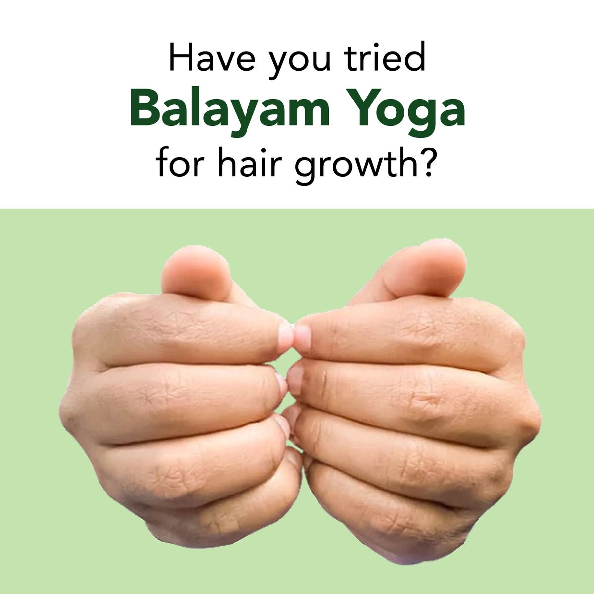 Balayam technique for hair growth