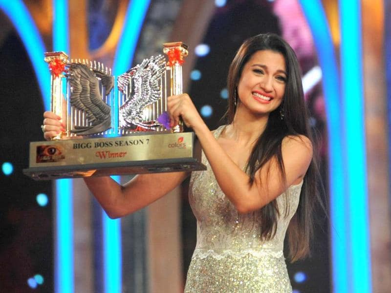 Gauhar Khan, Bigg Boss Season 7 winner, 2013