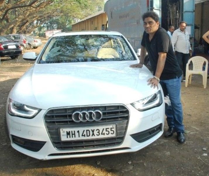 Johnny-Lever-With-His-Car