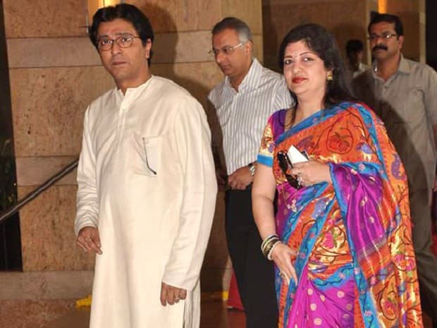 Raj Thackeray wife Sharmila Thackeray