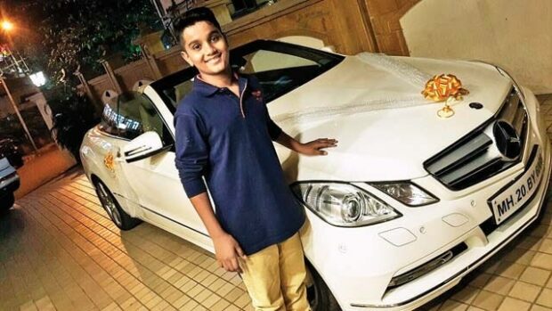 Ram Kadam gifted his teen son a merc