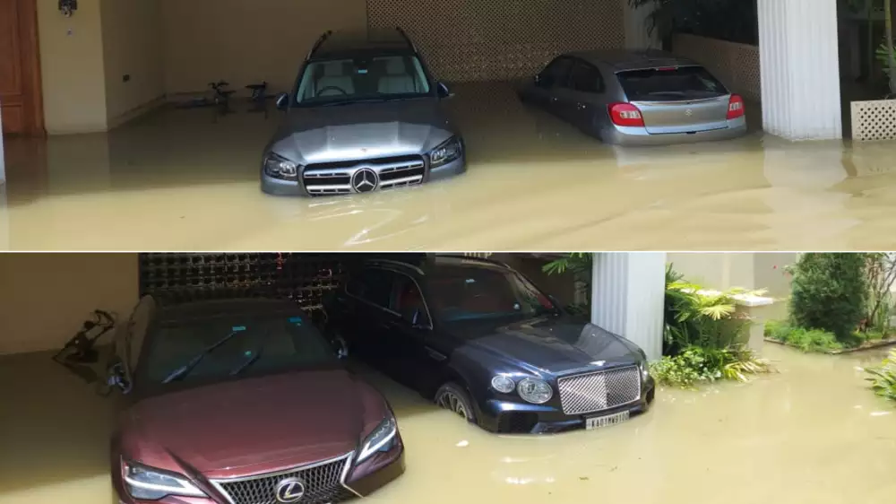 bangalore flood bmw Bentleys