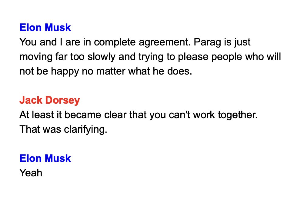 Jack Dorsey and Elon Musk