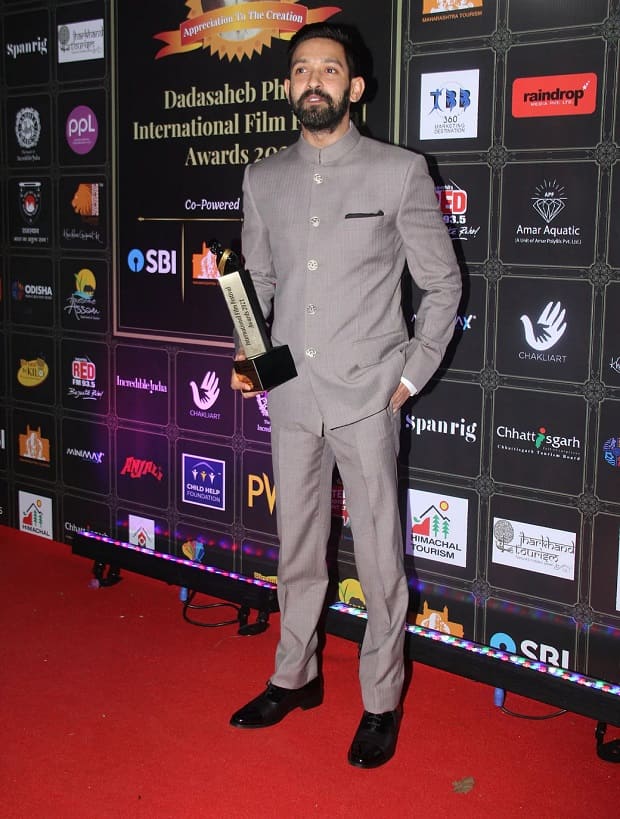 Vikrant Massey awards and recognitions