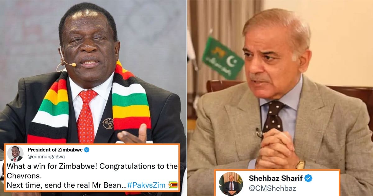 Zimbabwe President troll Pak PM
