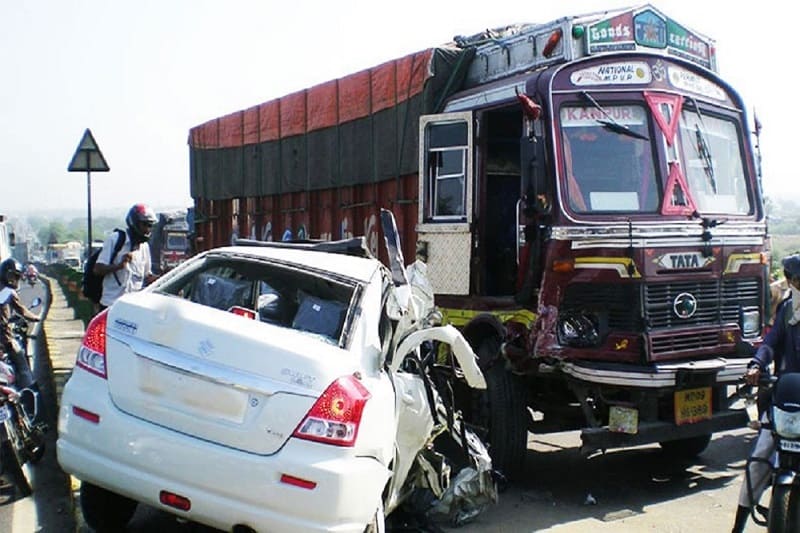 car accident india