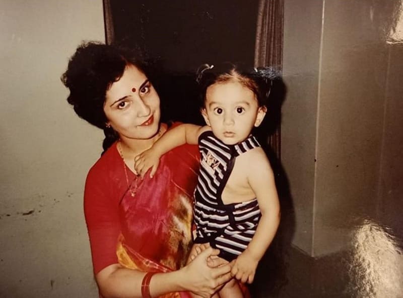 kartik aaryan childhood photo