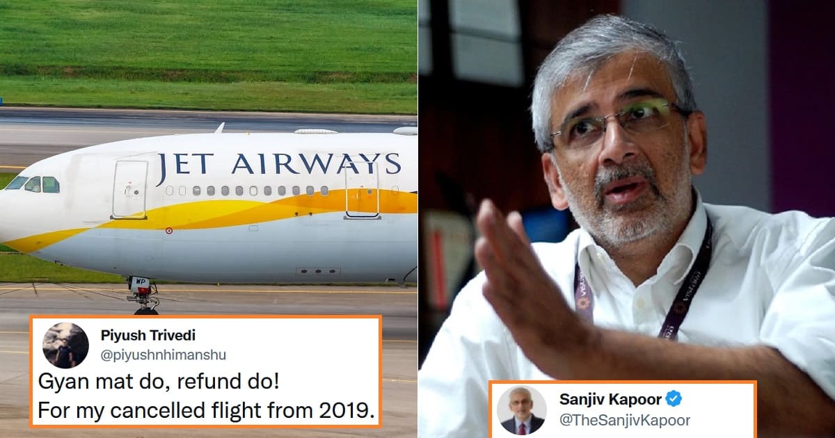 Jet CEO Sanjiv Kapoor reply