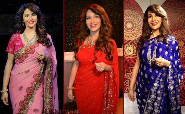 Madhuri Dixit wax statue