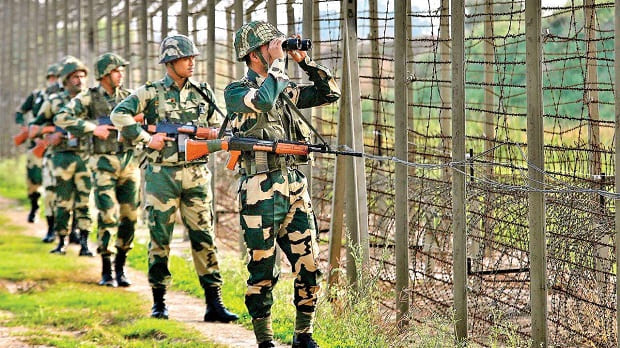 The world’s largest border-guarding force is India's Border Security Force (BSF)