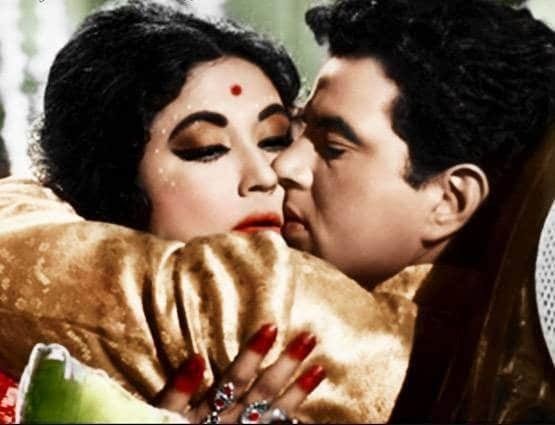 meena kumari and dharmendra