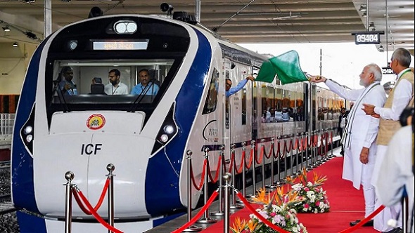 vande bharat express inaugaration