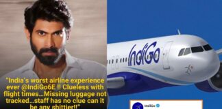 Actor Rana Daggubati Slams Indigo Airlines For His Worst Experience'', Airline Apologises