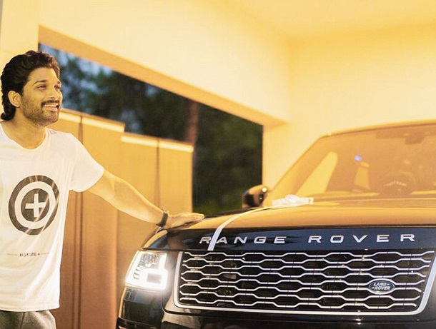 Allu Arjun Range Rover
