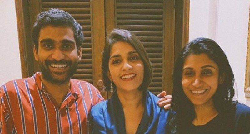 Prateek-Kuhad-with-his-sisters