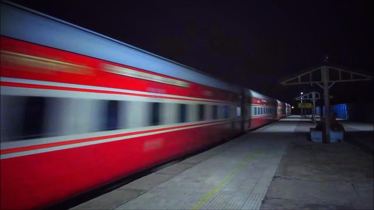 trains run faster at night