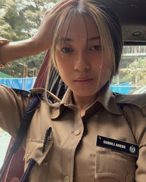 Eksha Subba Policewoman Supermodel