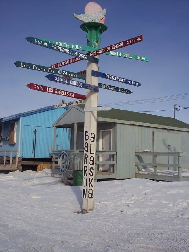 Places on Earth where the Sun never sets - Barrow, Alaska