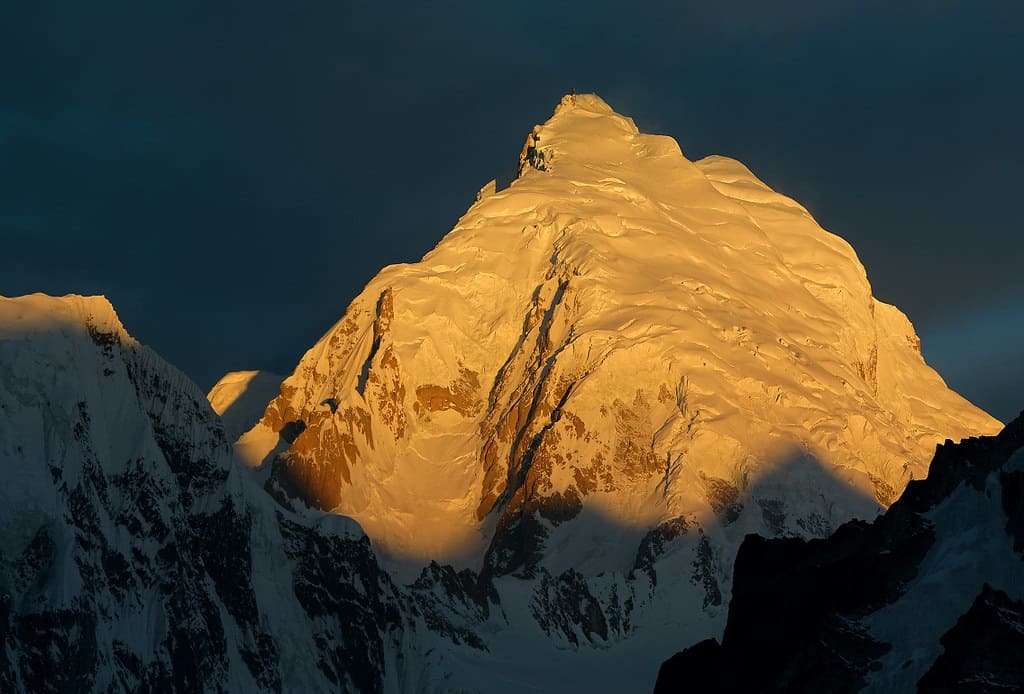 Saltoro Kangri- tallest peak in india