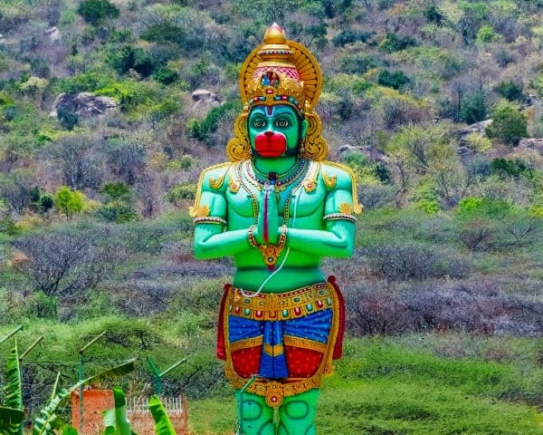 Hanuman mandir is located in Kumbakonam, Tamil Nadu