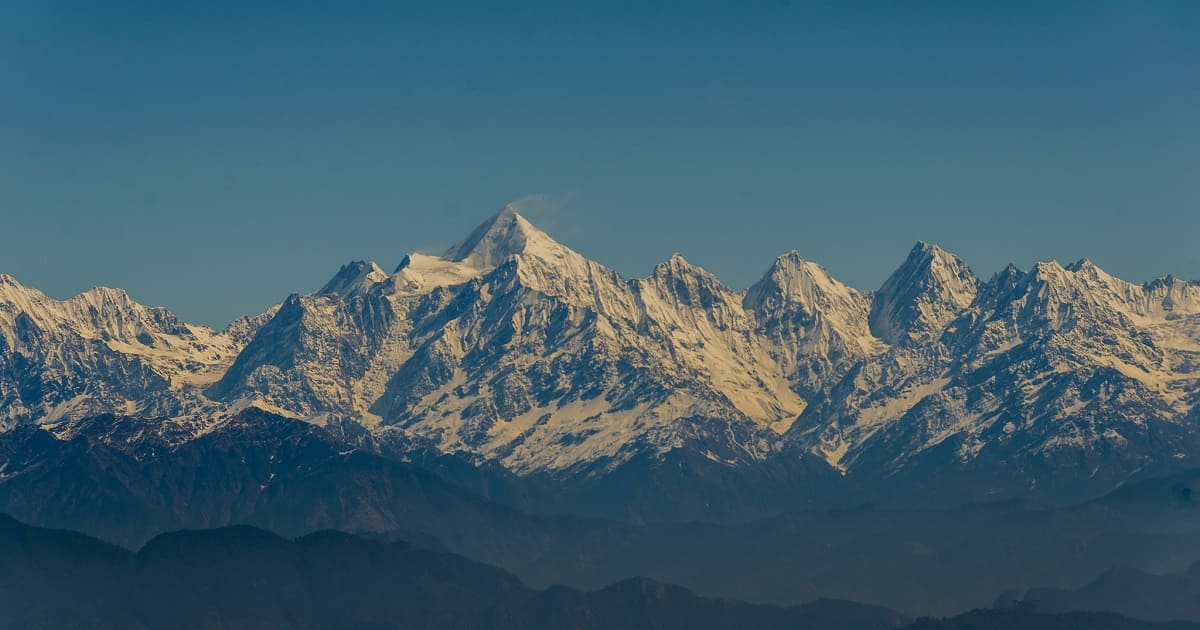 Highest Mountain Peaks In India - Trishul Peak