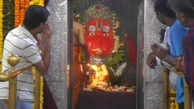 Karmanghat Hanuman Temple, Telangana