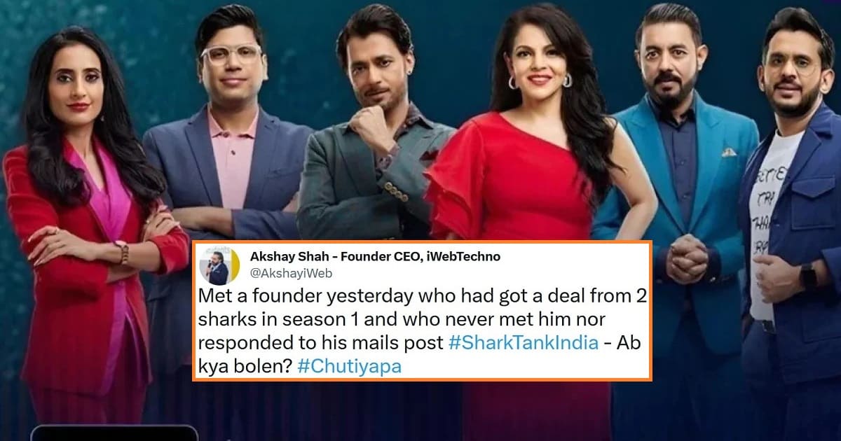 Shark Tank India Judges Accused Of Ghosting Pitcher