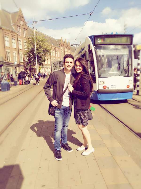 Tina-Dabi-and-Athar-Aamir-Khan-in-Amsterdam