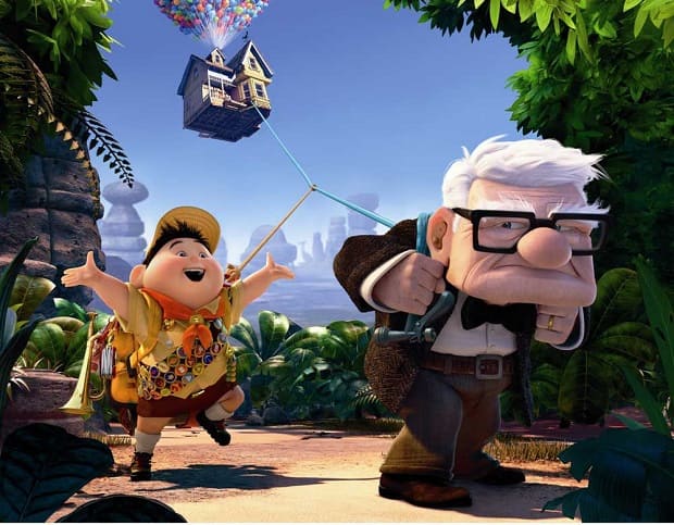 Up (2009), best animated movies new