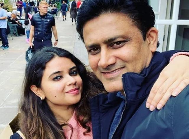 anil kumble's daughter aruni kumble