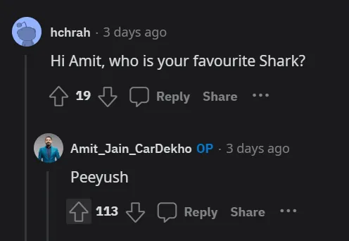 amit jains favourite shark on shark tank