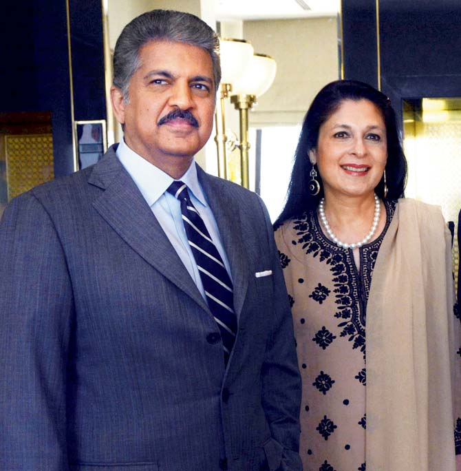 anand mahindra wife