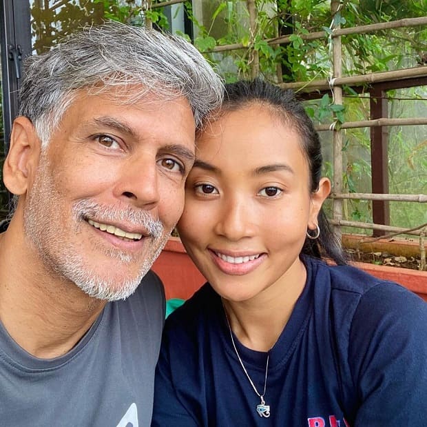 milind soman wife