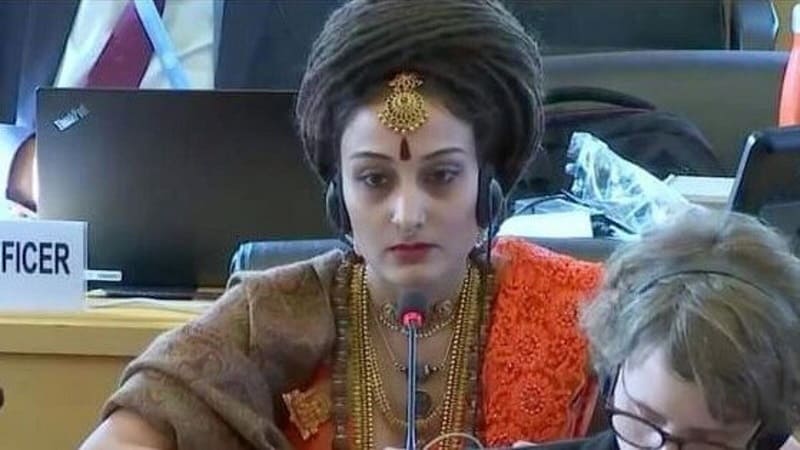 vijayapriya nithyananda at UN