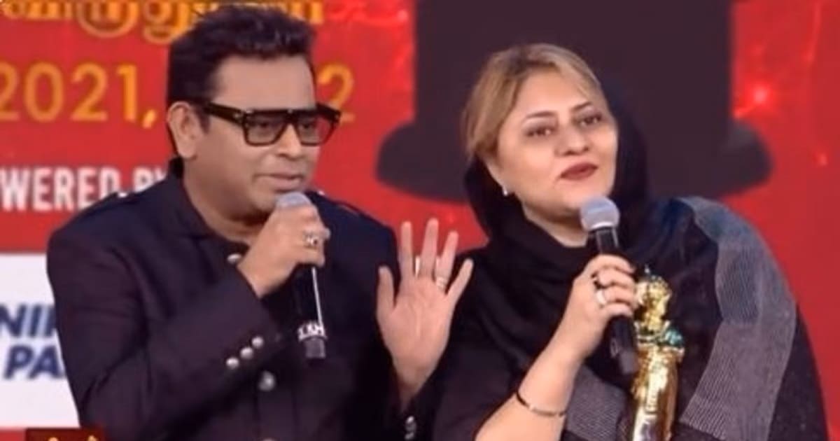 AR Rahman ask wife not to speak hindi
