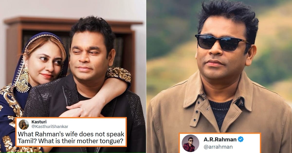 AR Rahman reply troll tamil