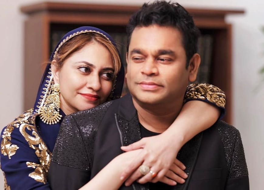 AR Rahman with his wife