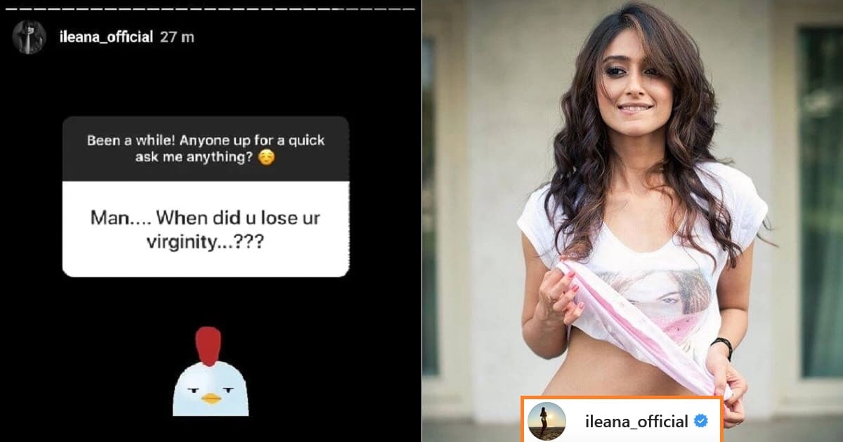 Ileana D'Cruz reply troll virginity