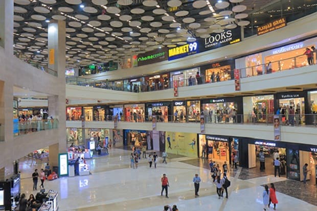 Reason food court on top floor