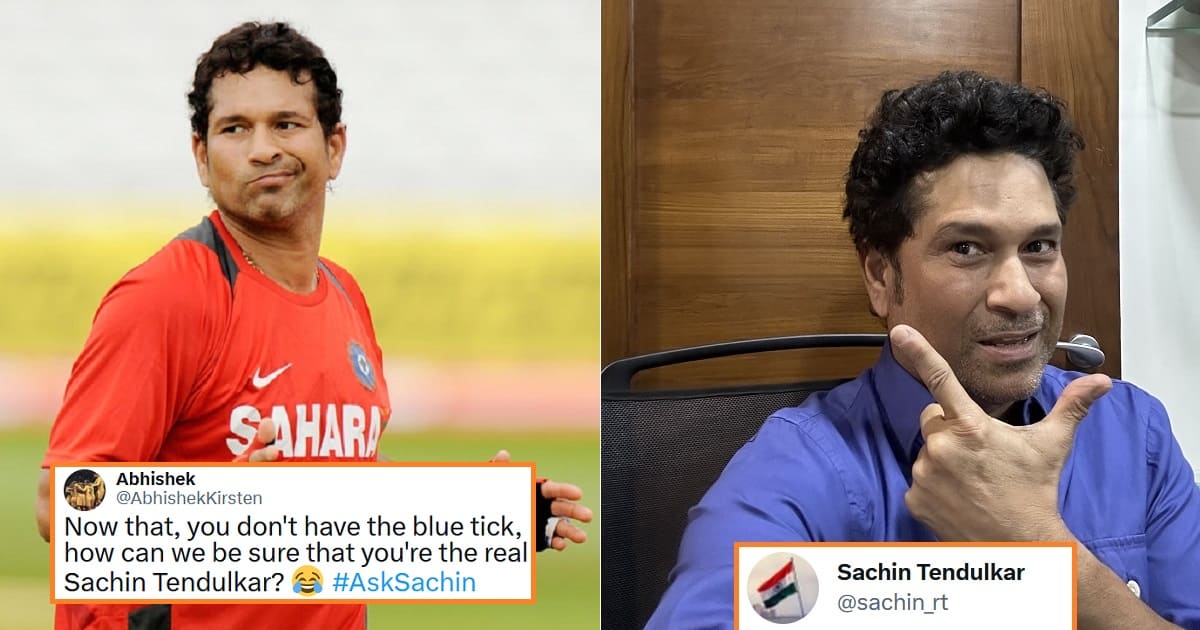 Sachin blue tick gone