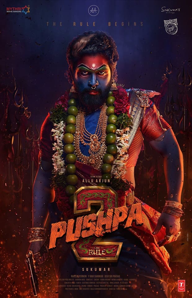 pushpa the rule poster