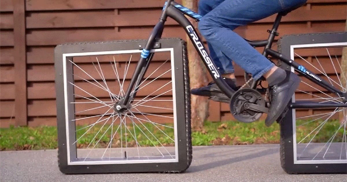 square wheel bicycle