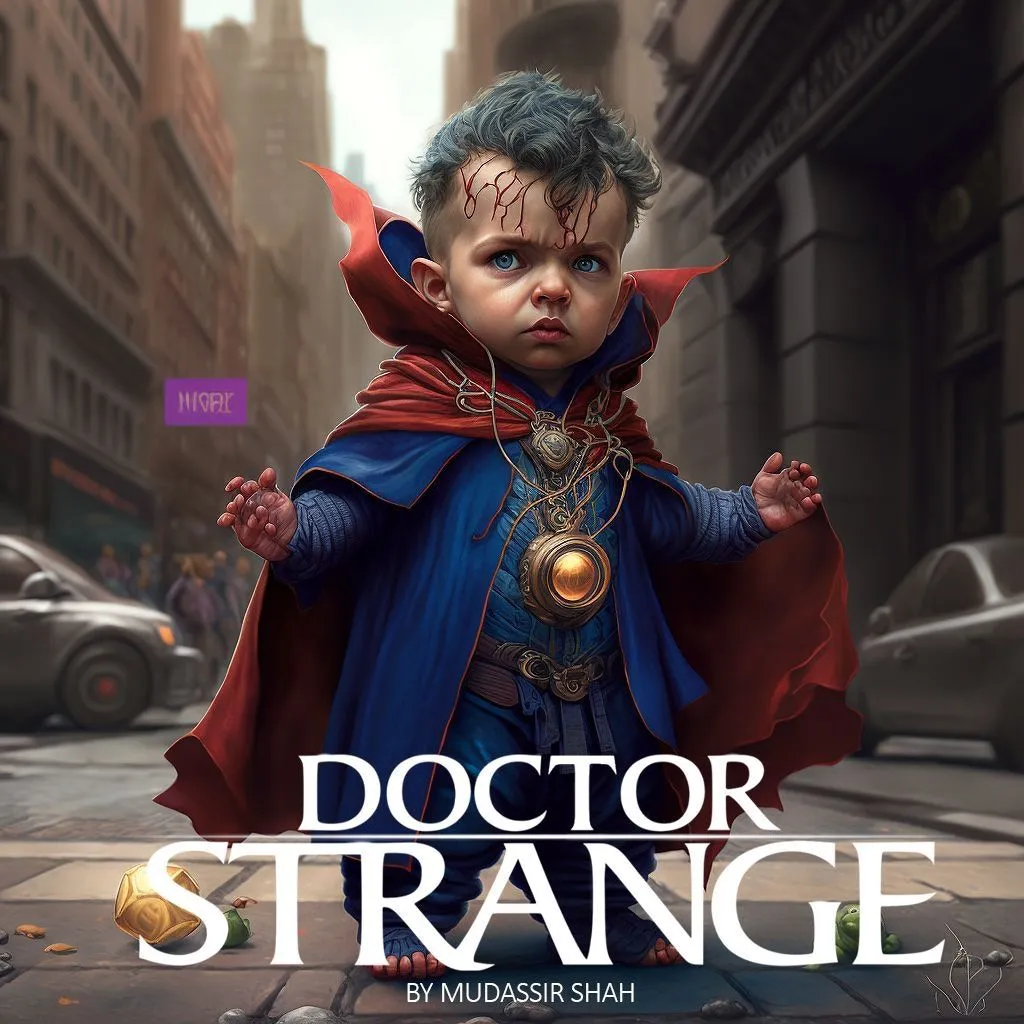 Baby Doctor Strange AI Generated