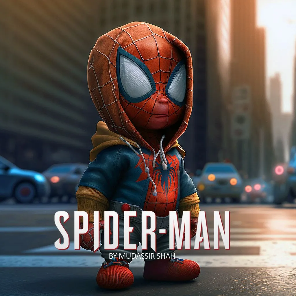 Baby Spider-Man AI Generated